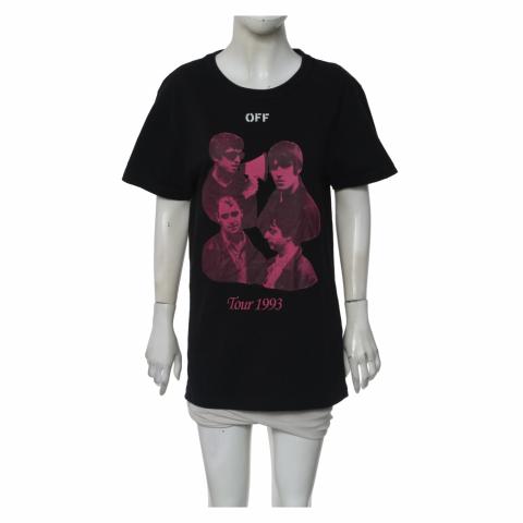 Sell Off-White Oasis Tour 1993 T-Shirt - Black | HuntStreet.com